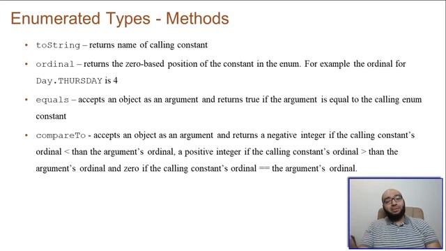 19 - Enumerated Types ( Enum ) in Java - برمجة 2 смотреть онлайн