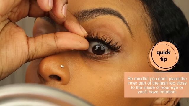 How To: Apply False Lashes | For Beginners ✨ смотреть онлайн