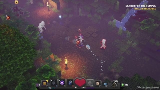 Minecraft Dungeons Jungle Awakens DLC - Gameplay Walkthrough смотреть онлайн