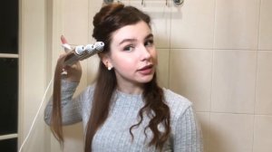 КАК ПРИДАТЬ ОБЪЁМ ВОЛОСАМ//УКЛАДКА НА ТРОЙНУЮ ПЛОЙКУ