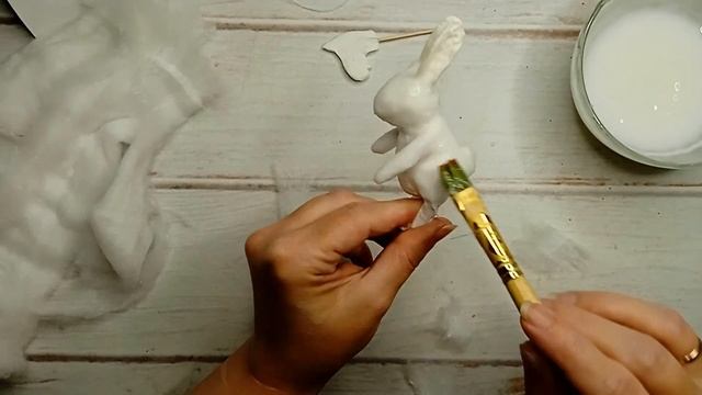 МК Зайчик из ваты на ёлочку / DIY Bunny from cotton wool on a Christmas tree смотреть онлайн