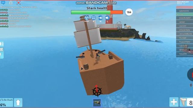 Летаем в sharkbite.ROBLOX смотреть онлайн