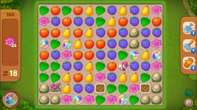 Садовник ОСТИН Gardenscapes #14 (уровни 98-107) И опять БОЛЬШОЕ обновление Игровое видео Let's Play смотреть онлайн