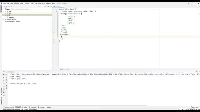 9.Android və Java sıfırdan - String və Switch Case смотреть онлайн
