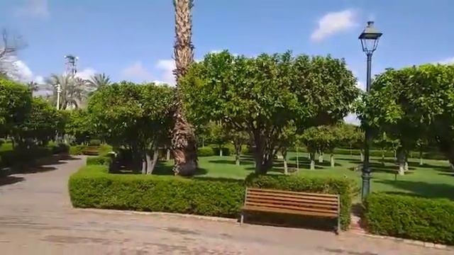 Koutoubia Garden , Marrakesh Morocco. смотреть онлайн