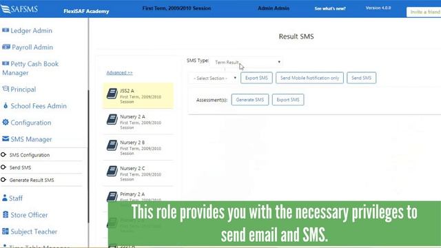 How to send SMS reports to Parents on School Management Software смотреть онлайн