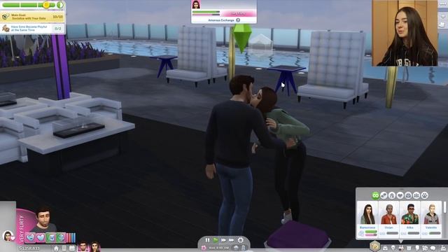 Первое свидание и Первый Поцелуй В СИМС 4 | Выпуск 5 | Cuterland смотреть онлайн