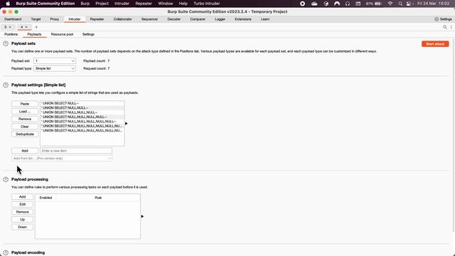 Burp Suite Lab: SQL injection UNION attack смотреть онлайн