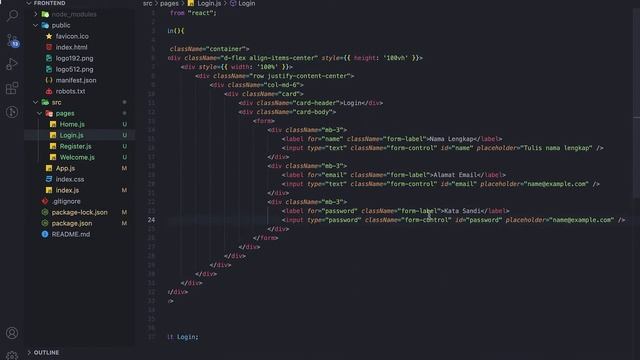 Tutorial Login & Register dengan React Js & Laravel JWT Bahasa Indonesia смотреть онлайн