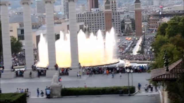 Магический фoнтан Монжуик (Font Màgica De Montjuïc) Барселона, Испания 2016!