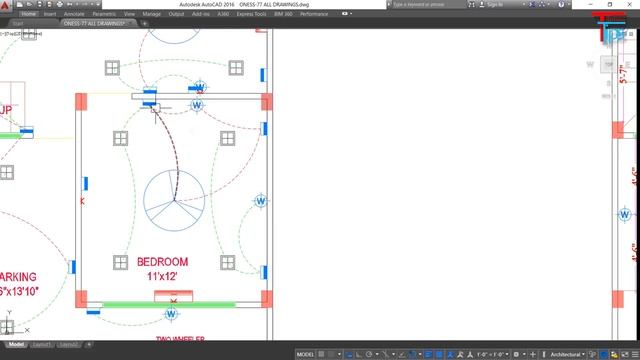 How to Electrical wire Layout for Small House | Working Drawing Part- 2 смотреть онлайн