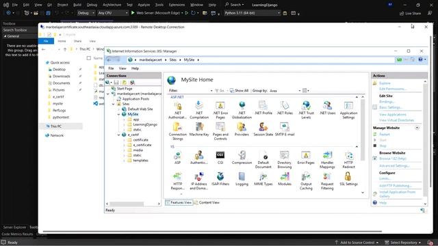 Hosting #django #python di #microsoft #iis dengan httphandler смотреть онлайн