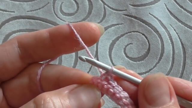 платочная вязка крючком СОЕДИНИТЕЛЬНЫЕ СТОЛБИКИ slip stitch crochet смотреть онлайн