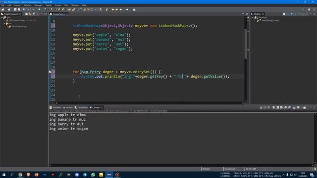 115- Java Dersleri - LinkedHashMap Nedir - LinkedHashMap Kullanımı смотреть онлайн