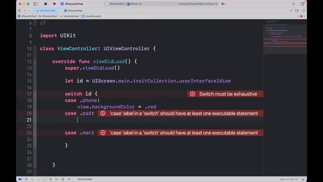 Как определить тип устройства, на котором запущено Ваше приложение (Swift 5, Xcode 13) / mrGURU смотреть онлайн