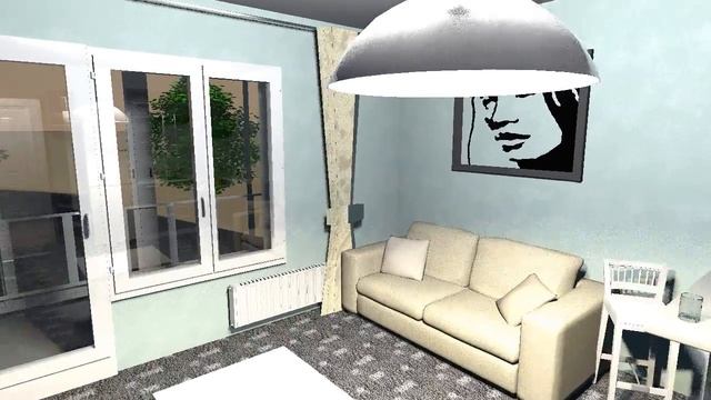 1к студия в ЖК Северная звезда, Кемерово. Виртуальное посещение смотреть онлайн