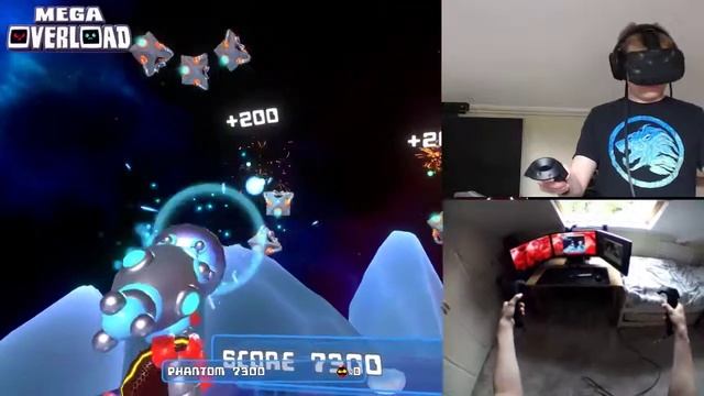 Mega Overload VR Demo HTC Vive смотреть онлайн
