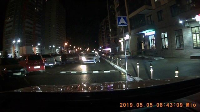 Ночная съемка Mio Mivue C326 смотреть онлайн