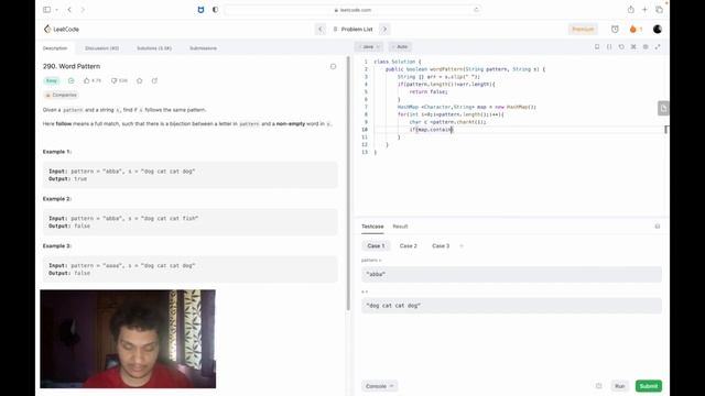 290. Word Pattern Solution Explained || 1 January 2023 || Java || смотреть онлайн