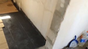 Плитка на гипсовой штукатурке