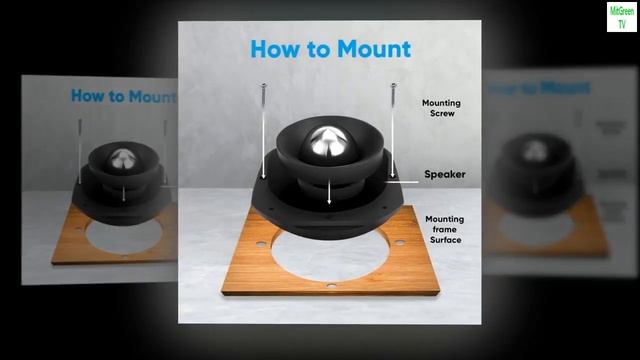 3” Car Audio Speaker Tweeter - 1000 Watt High Power 3 Inch Super Titanium Tweeter System w смотреть онлайн