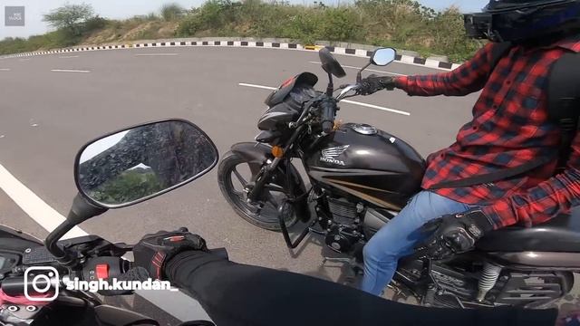 Bajaj Pulsar 125 Bs6 Vs Honda Shine Bs4 Long Race | 125cc Ki race ka Maza | Ksc Vlogs смотреть онлайн