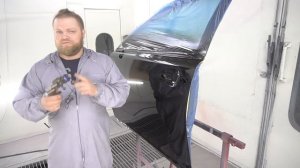 Sata Jet X 5500 rp 1.3 I, наносим базу и лак