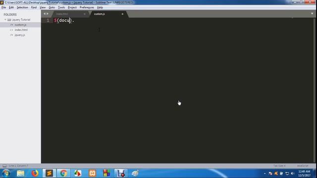 How to Use document.ready Function in jQuery - jQuery Tutorial смотреть онлайн