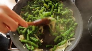 САЛАТ СО СТРУЧКОВОЙ ФАСОЛЬЮ!/ПРОСТО ОБЪЕДЕНИЕ!