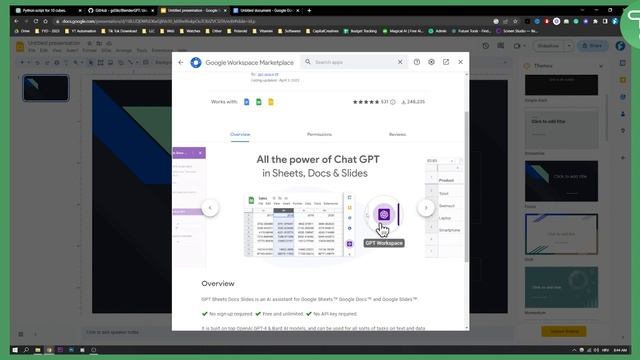 How to Use Chat GPT-4 in Google Workspace (Google Docs, Google Slides & More) смотреть онлайн