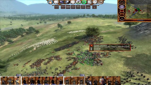 [39] Battle of Silver Mountain : Westeros Game of Thrones Total War Stannis смотреть онлайн