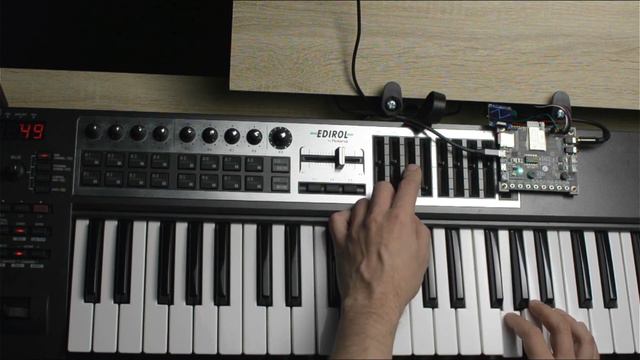 Arduino polyphonic synthesizer project (not a Moog) for ESP32 - STM32 - Teensy and more смотреть онлайн