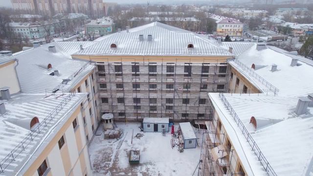 Реставрация Дворца культуры на площади Кирова в Самаре смотреть онлайн