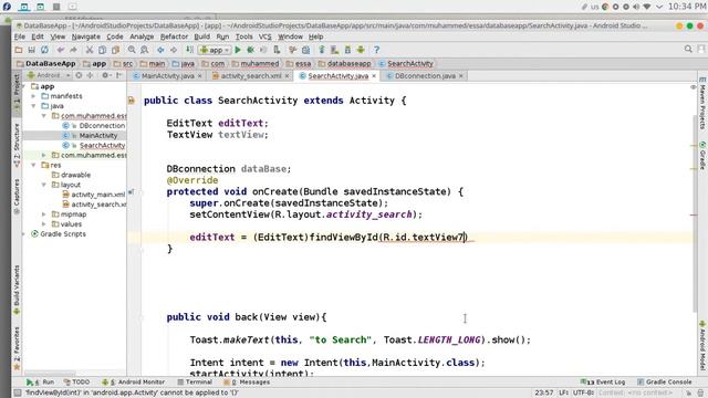 170 Android Studio SQLite Search data смотреть онлайн
