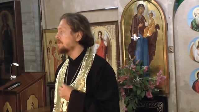 Иерей Глеб Киселев: слово на вечерней службе накануне Престольного праздника 16 июля 2019 г. смотреть онлайн