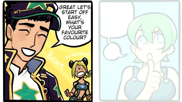 Jotaro Meets F.F (Jojo's Bizarre Adventure Comic Dub)