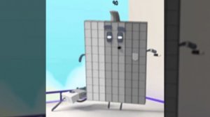 Minecraft cave sounds with cursed numberblocks images