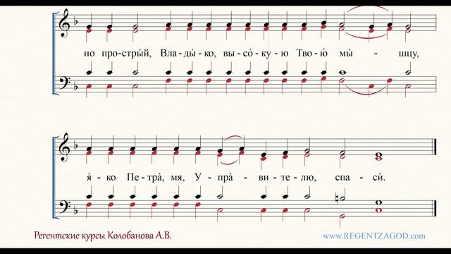 Глас 3, песнь 6, ирмос: "Бездна последняя" смотреть онлайн