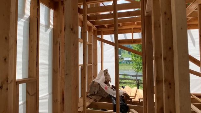 Каркасный дом 6х8 в 1.5 этажа смотреть онлайн