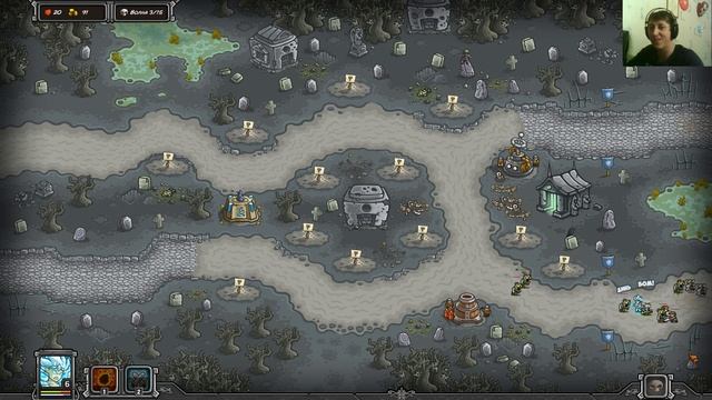 Kingdom Rush - Прохождение #21: Некрополис