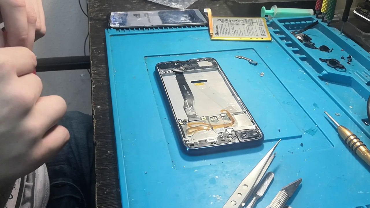 Honor 9 Lite LLD L31 разборка, замена дисплея