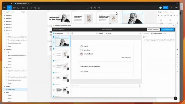 Figma Tutorial: Embed Google Forms in Figma presentations
