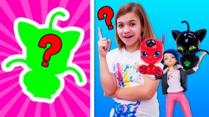 Игрушки из мультиков Леди Баг: Открываем шкатулку квами! Леди Баг и Супер Кот против суперзлодеев!