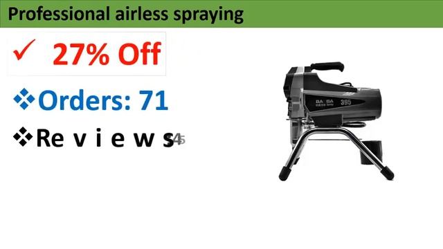 Top 5 Best Airless Spraying Machine Review 2021 смотреть онлайн