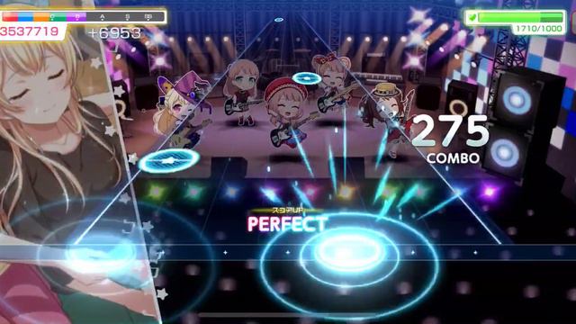 BanG Dream! Girl's Band Party - My Heart is a Chocolate Cornet (Expert [22] | Full Perfect) смотреть онлайн