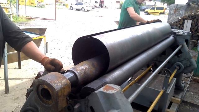 Вальцовка трубы 3-й ролик смотреть онлайн