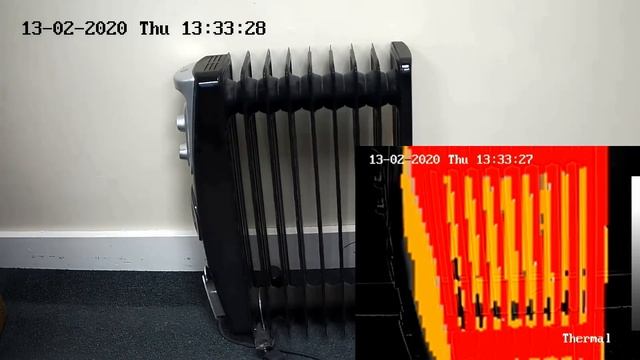 Hikvision DS-2TD2617-6/V1 IP Dual Lens thermal camera - Radiator demo смотреть онлайн
