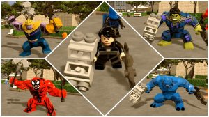 Обзор мода на больших персонажей трансформации Брюса Беннера в LEGO Marvel Super Heroes 2