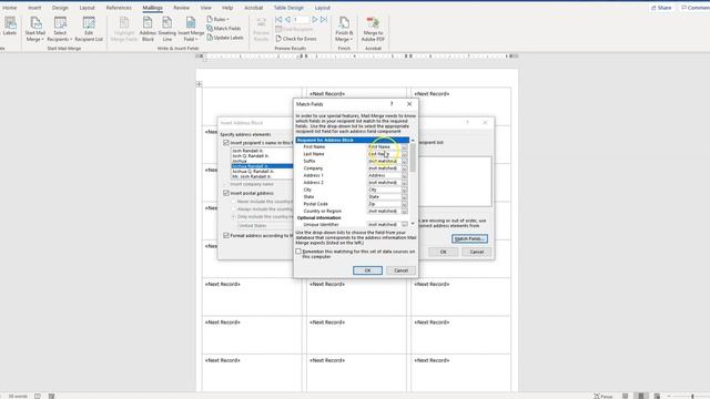 How to Create Mailing Labels in Word From an Excel List смотреть онлайн