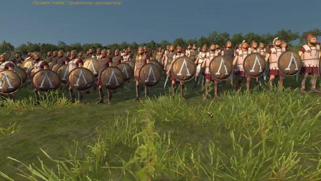 Обзор отрядов Спарты | Total War: Rome 2 | Спарта ТОП юниты | Моды смотреть онлайн